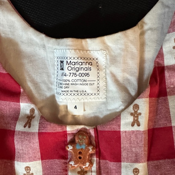 Mom / daughter Red and White Checkered Dresses never worn - Picture 2 of 8